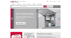 Desktop Screenshot of haefele.de
